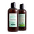 Two bottles of Curly Hair Shampoo and Herbal Gel for Curly Hair by Just Nutritive on a white background.
