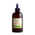 Brown spray bottle with a label on a white background