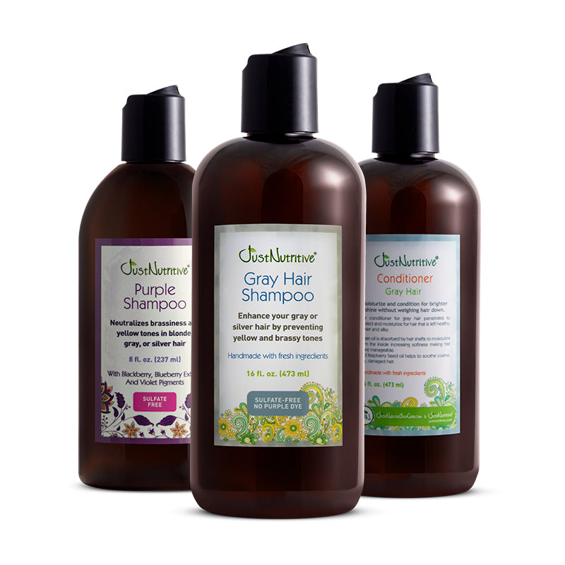 Three bottles of Osh Kosh Nivea hair care products on a white background