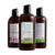 Three bottles of Osh Kosh Nivea hair care products on a white background