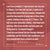 Product review with text on a red background