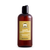 Hair conditioner bottle with a label on a white background