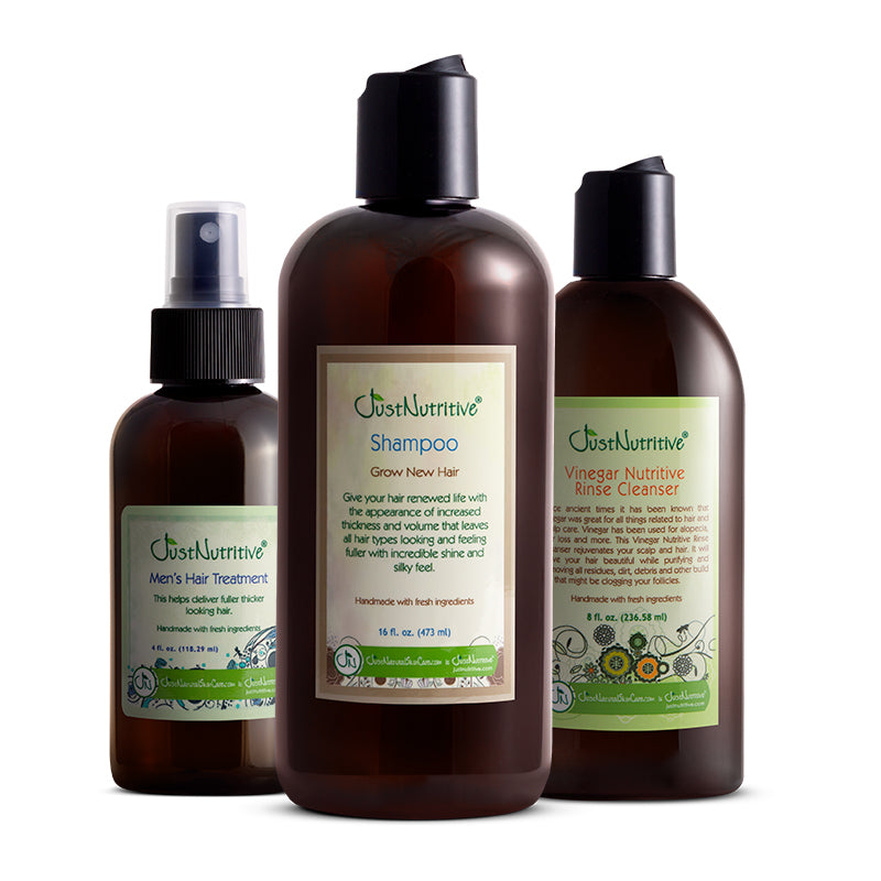 Three bottles of Osh Nutritive hair care products on a white background