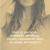 Woman with wet hair against a beige background with text about product ingredients.