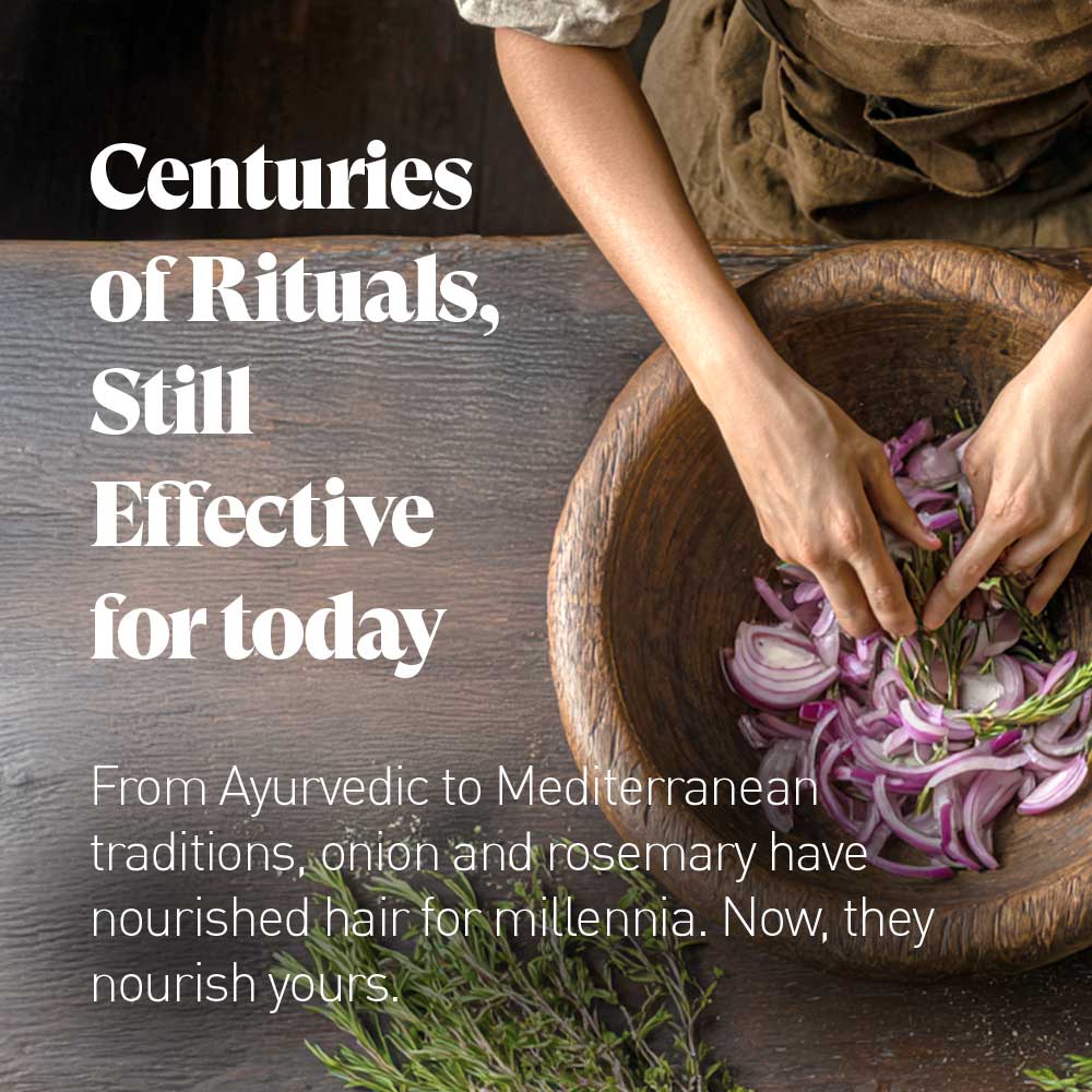 Onion & Rosemary Shampoo And Oil Hair Growth Duo