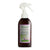 Brown spray bottle with a white nozzle on a white background